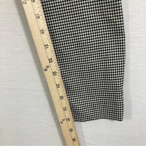 Zara Houndstooth Soft Stretch Skinny Pants size Small - Picture 9 of 12